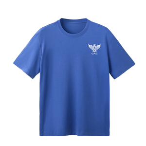 Camiseta de algodón para hombre, manga corta, cuello redondo, informal, con logo personalizado impreso, corte regular, ropa de calle para diario, venta al por mayor - Product Image 3