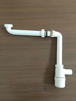 Accessoire de vidange en plastique PP écologique pour lavabo moderne, durable, installation facile, garantie 1 an, salles de bain, toilettes, cuisines