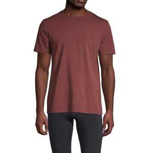 Camiseta de algodón para hombre Camiseta de media manga con logotipo personalizado - Product Image 1