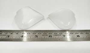 Cristales de Selenita en Forma de Corazón de la Mejor Calidad, Semipreciosos, para Meditación y Decoración - Product Image 3