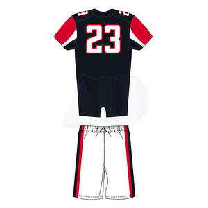 Uniforme de Fútbol Americano Transpirable de Alto Rendimiento con Mangas Cortas para Equipos Deportivos, Ideal para un Juego Rápido - Product Image 1