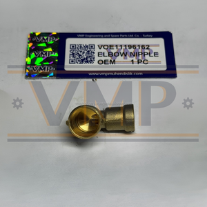 Raccord coudé VOE 11196162 pour chargeuses sur pneus Volvo, camions articulés et excavatrices – Pièces de machines de construction de marques OEM - Product Image 3