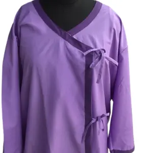 طقم فستان للأمهات من القماش المنسوج مناسب للجنسين مناسب للجراحة والزي الرجالي بالمستشفيات