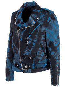 Chaqueta de cuero unisex prémium de ante y piel de oveja auténtica, teñida, nueva llegada, con cremallera, estilo vintage, cuello vuelto, MOQ bajo - Product Image 6