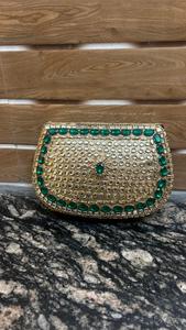 Bolso de mano moderno hecho a mano para fiestas, bodas y eventos nocturnos, bolso de mosaico para novias y accesorios de boda. - Product Image 3