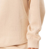 Ensemble de survêtement décontracté pour femmes, résistant, pour l'hiver, motif uni personnalisé, manches longues, 100% coton, respirant, séchage rapide, ensemble 2 pièces