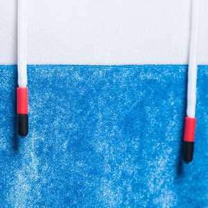 OEM Wholesale 100% Cotton Winter Rhinestone Hoodie Cropped Pants Set <b>Men's</b> Regular Fit Velvet <b>Velour</b> <b>Tracksuit</b> Set - Product Image 4