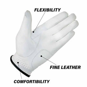 High Quality <b>Men's</b> Premium Sports Breathable Golf <b>Gloves</b> Quick Dry Custom Made for All Weather Custom Colored - Product Image 6