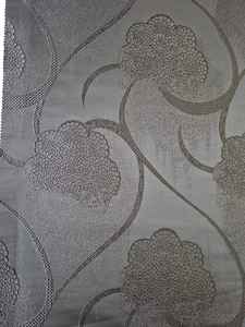 ABAYA Tissu satiné ultra doux pour femme 100% Polyester NOIR FUKRO MÉTALLIQUE JACQUARD respirant fil spécial pour - Product Image 2