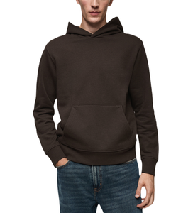 Sudadera con Capucha Extra Grande de Alta Calidad 100% Algodón para Hombre, Venta al Por Mayor, Diseño Básico Personalizado, Esencial para el Invierno - Product Image 2