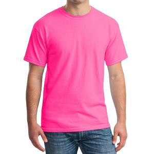 Camisetas Casuales de Hombre de Color Liso, 100% Algodón, Tejido Cómodo y Ajustado, Transpirables, de Secado Rápido, Alta Durabilidad, Manga Corta 2026 - Product Image 1