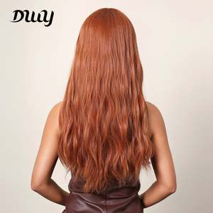 26 Inches <b>Long</b> Synthetic <b>Wig</b> for Women Curly Red Brown for Daily Use Parties or Cosplay Great for Photos-LC1065-1 - Product Image 6