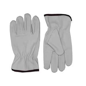 Guantes de mecánico de impacto resistentes a cortes Guantes de motosierra de seguridad de Palma de cuero de vaca Guantes de construcción de trabajo de seguridad - Product Image 1