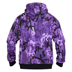 Sudadera con capucha de invierno 330g 100% de algodón para hombre con diseño de bolsillo personalizable ecológico de alta calidad al por mayor - Product Image 3
