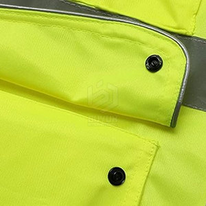 Veste de sécurité haute visibilité personnalisée, imperméable et respirante, pour la vente en ligne, grande taille, pour l'été, fabriquée au Pakistan - Product Image 5