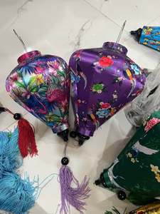 Farol de Seda de Hoi An de Alta Calidad, Farol de Seda de Bambú de Hoi An, Farol de Seda Tradicional con Logotipo Personalizado, Farol de Bambú de Vietnam - Product Image 6