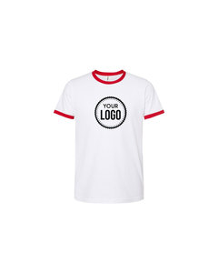 2025 Next Level 3604 Retro Ringer Tee 2025 T-shirt à manches courtes en coton doux de qualité supérieure avec options d'impression de logo - Product Image 5