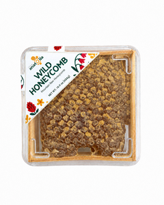 Pot de Miel en Nid d'Abeille 100% Pur Naturel Brut 400g, Miel Polyfloral Ambré Premium Certifié ISO, Durée de Conservation 5 Ans, Vente en Gros OEM - Product Image 1
