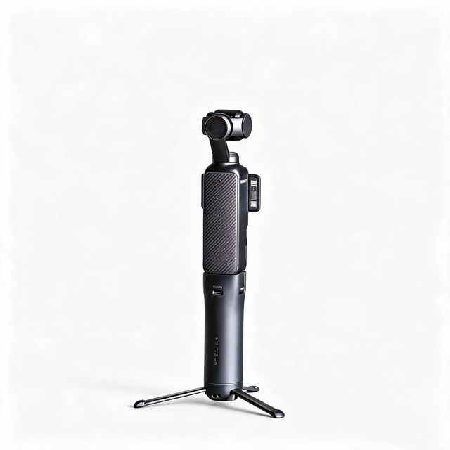 Custom Logo/Packaging Available:Battery Grip with Tripod Power Bank Charging Handle for DJI Osmo Pocket 4 3 Gimbal Camera