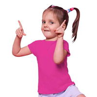T-shirt unisexe pour enfants col rond manches courtes impression graphique personnalisée vêtements décontractés en gros tissu coton maillots