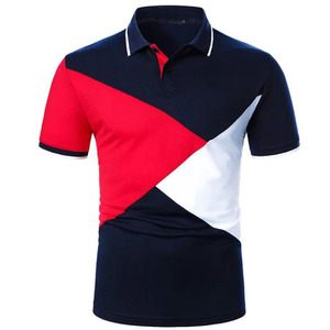 Camisetas de Hombre de Talla Grande, Mezcla de Poliéster/Algodón, con Logotipo Personalizado Impreso, Tejido de Jersey Transpirable de Alta Calidad, OEM - Product Image 2