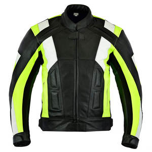 Chaquetas de cuero de moto de diseño de estilo de motocicleta de moda de alta calidad cómodas para chaquetas de cuero de motorista de invierno - Product Image 1