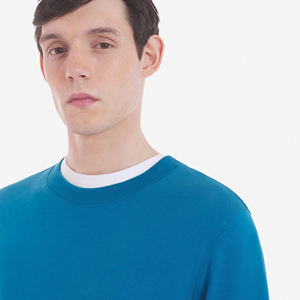 Jersey de ajuste regular de algodón 100% para hombre, sudadera de secado rápido, transpirable, cuello redondo, capucha, invierno, cuello redondo, Polar, logotipo personalizado - Product Image 6