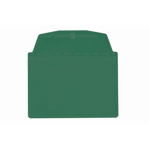 Portadocumenti con tasca trasparente, da appendere, DIN A7 orizzontale, Verde, 10 pz. / confezione.- SD011-05 - Product Image 2