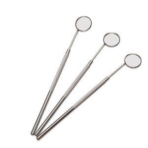 Poignée de miroir buccal dentaire en acier inoxydable de super qualité Consommables dentaires approuvés CE à prix économique - Product Image 1