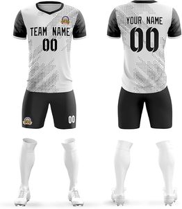 Ensemble de maillots de football personnalisé Slim Fit pour hommes sublimation complète maillots de football vente en gros de kits de vêtements de football - Product Image 4