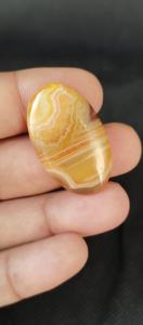 UDGEMS Cabochon en agate jaune naturelle de haute qualité du Botswana Mix Shape Toutes les tailles Bijoux en pierres précieuses de guérison pour pendentif et collier - Product Image 3