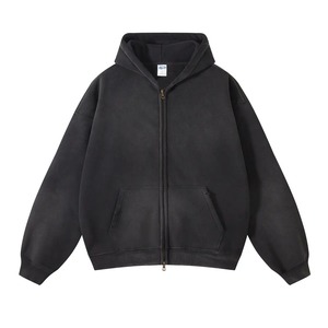 Chaqueta con Capucha de Forro Polar Grueso para Hombre, Personalizada, de Invierno, Talla Grande, Resistente al Viento, Ecológica, para Venta al Por Mayor - Product Image 1