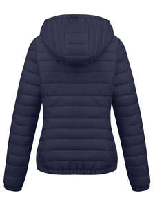 Chaquetas de Invierno Acolchadas para Hombre, Estilo Burbuja con Cierre, Color Azul Marino, Tejido Transpirable, Relleno de Algodón, Talla Grande, Venta al Por Mayor 2025 - Product Image 4