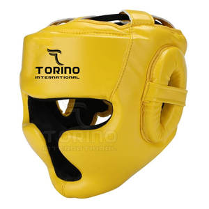 Protège-tête de boxe sur mesure en gros Kickboxing MMA Judo Karaté Boxe Entraînement de combat Protège-tête - Product Image 1