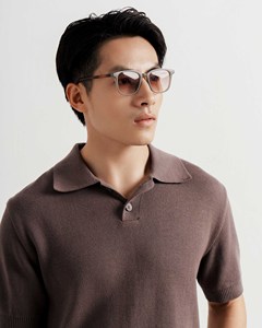 Camisa Casual de Manga Corta para Hombre, de Punto, con Botones, de Algodón y Rayón, Transpirable, de Longitud Regular, Marca Routine Vietnam - Product Image 5