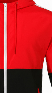 Veste coupe-vent pour enfants et adultes pour les sports d'hiver Imperméable à l'eau à capuche Respirante Fermeture à demi-zip Style de rue avant Plus XS - Product Image 5