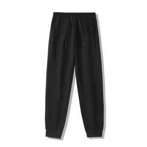 กางเกงสเวตเตอร์ผ้าฝ้าย100% สบายๆแบบลำลองเอวสูงปานกลางหน้าแบนพร้อมเชือกปิดสีซักได้ - Product Image 5