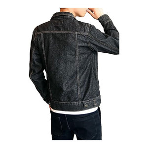 Elegante chaqueta vaquera de algodón de alta calidad para hombre, personalizada, OEM, estilo callejero, ropa de tela de lona de invierno - Product Image 5