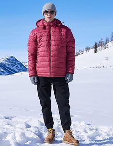 Chaqueta acolchada de moda de tendencia 2025 para hombre con logotipo personalizado proveedor OEM impermeable ligero aislado ropa de abrigo de invierno al por mayor - Product Image 3