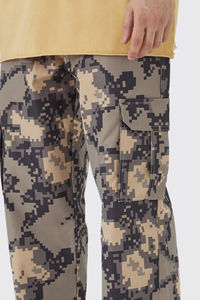 Pantalones Deportivos de Lona con Cintura Alta y Corte Acampanado, Transpirables y Personalizables para Hombre, de Secado Rápido e Impermeables, con Logotipo Personalizado - Product Image 4