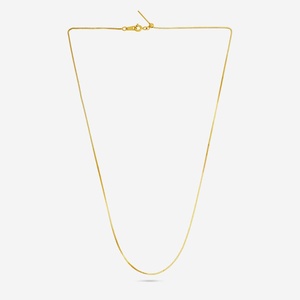 14K Gold 18K Gold Plated 92.5 <b>Silver</b> Snake <b>Box</b> Rope <b>Chain</b> Ball Pattern Featuring Diamond Pearl Rhodium Gold Finish Model 188329 - Product Image 3