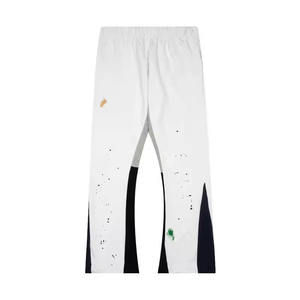 Pantalones de chándal acampanados de lavado ácido de algodón 100% de alta calidad para hombres y mujeres, pantalones de chándal de estilo callejero para invierno - Product Image 6