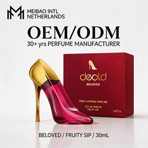 Deold <span class=keywords><strong>Beloved</strong></span> Pink Transparent High Heel Perfume Eau de <span class=keywords><strong>Parfum</strong></span> Frutal Dulce 50ml Caja de Regalo - Product Image 1