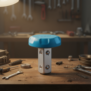 Llave Inglesa Hazet de 1/2'' con Diseño Cuadrado Deslizante y Perilla Azul - Product Image 3