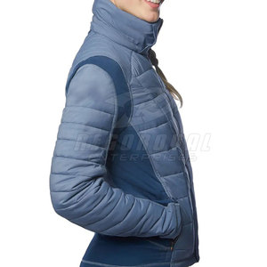 Chaqueta acolchada de manga larga para mujer recién llegada de fabricación de fábrica, chaqueta acolchada personalizada al por mayor - Product Image 2
