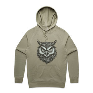 Sudadera con Capucha de Forro Polar Grueso para Hombre, con Estampado Personalizado DTF/DTG, Hombros Caídos, Lisa, para Invierno - Product Image 1