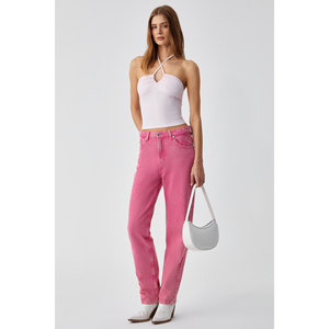 ETHIQUET URICI Bustier court fin à lacets et fines bretelles pour femme - Product Image 2