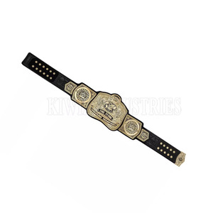 Ceintures de championnat professionnelles en cuir de peau de vache de lutte Fabricant de services OEM Ceinture de championnat - Product Image 6