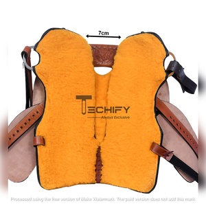 Silla de Montar Occidental de Cuero Hecha a Mano de Primera Calidad, Equipo Ecuestre Duradero, Accesorios para Caballos, Producto Ecuestre - Product Image 2