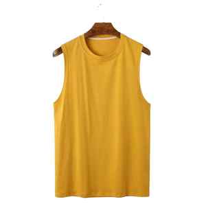 Débardeur pour homme en matière de qualité supérieure, avec logo personnalisé, vente chaude, respirant, en maille, pour la salle de sport, avec options personnalisables - Product Image 1